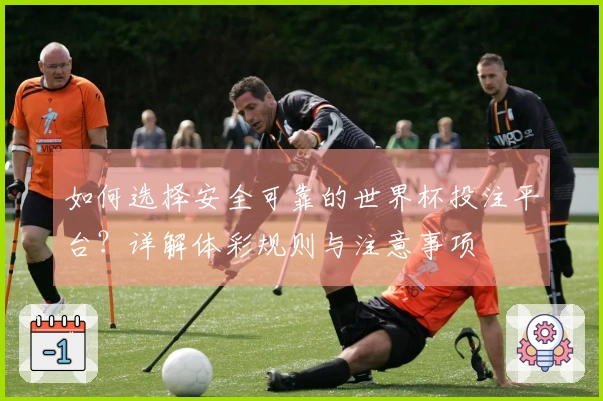 如何选择安全可靠的世界杯投注平台？详解体彩规则与注意事项