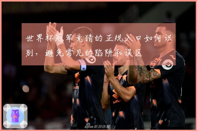 世界杯冠军竞猜的正规入口如何识别，避免常见的陷阱和误区